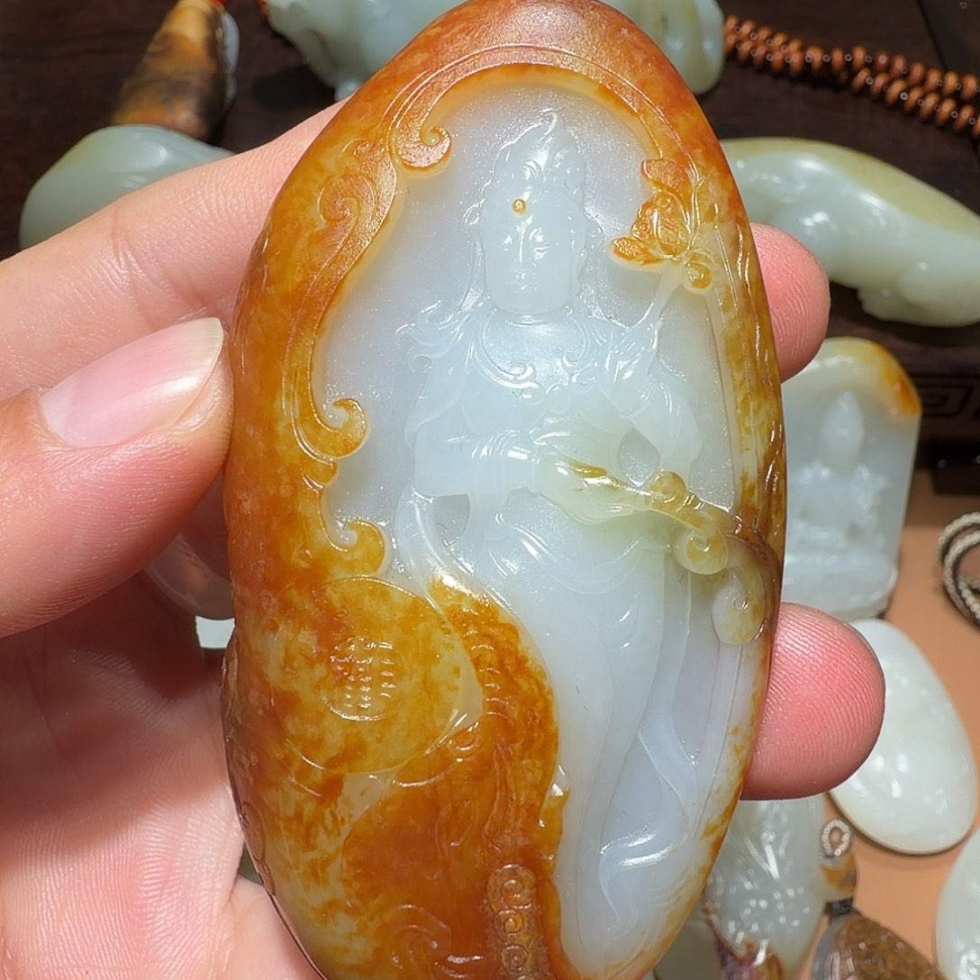 和田玉（子料）未镶嵌颈饰