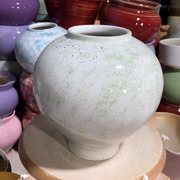 瓶口9高23瑕景德镇陶瓷学院无