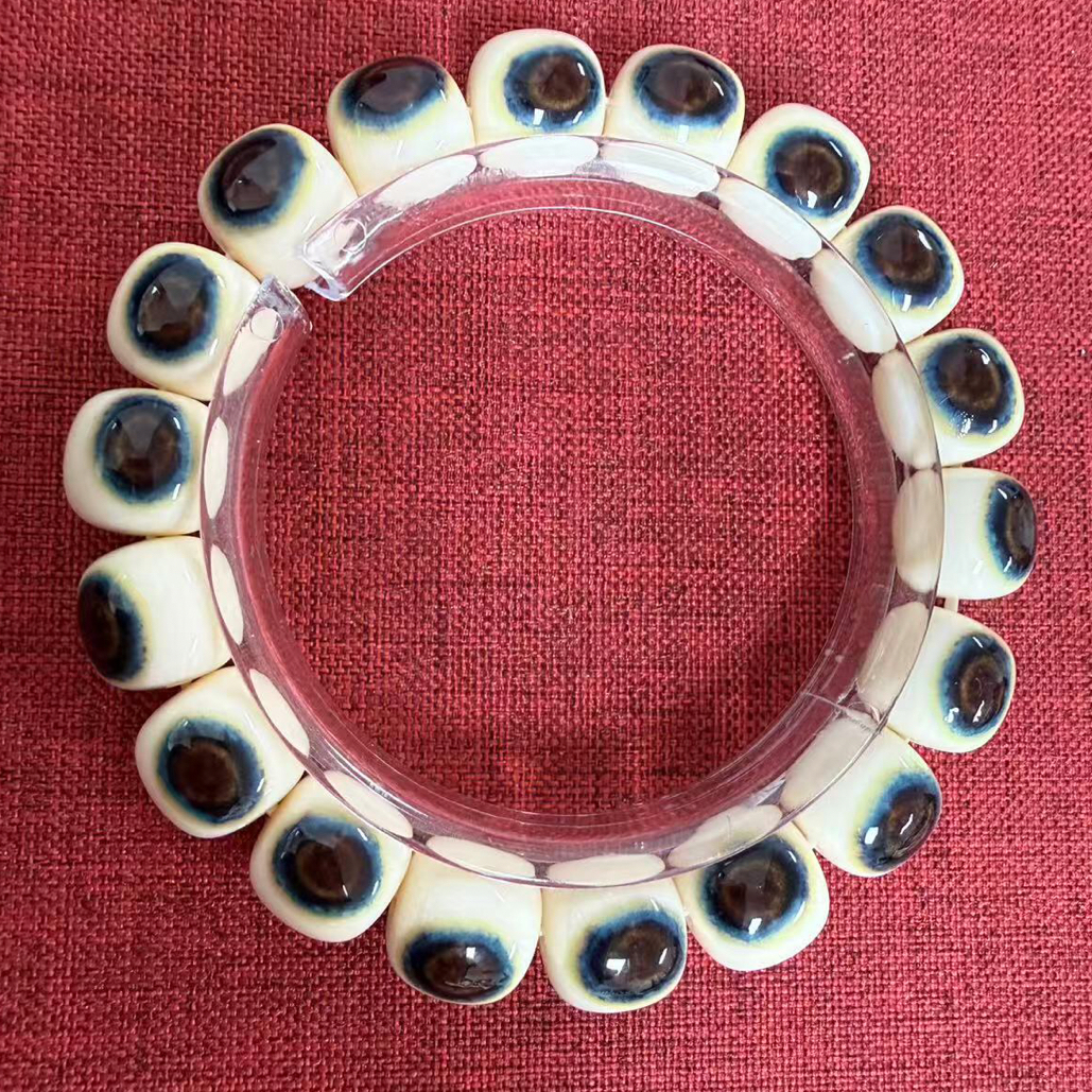 猛犸牙蓝眼睛手串改价链接22