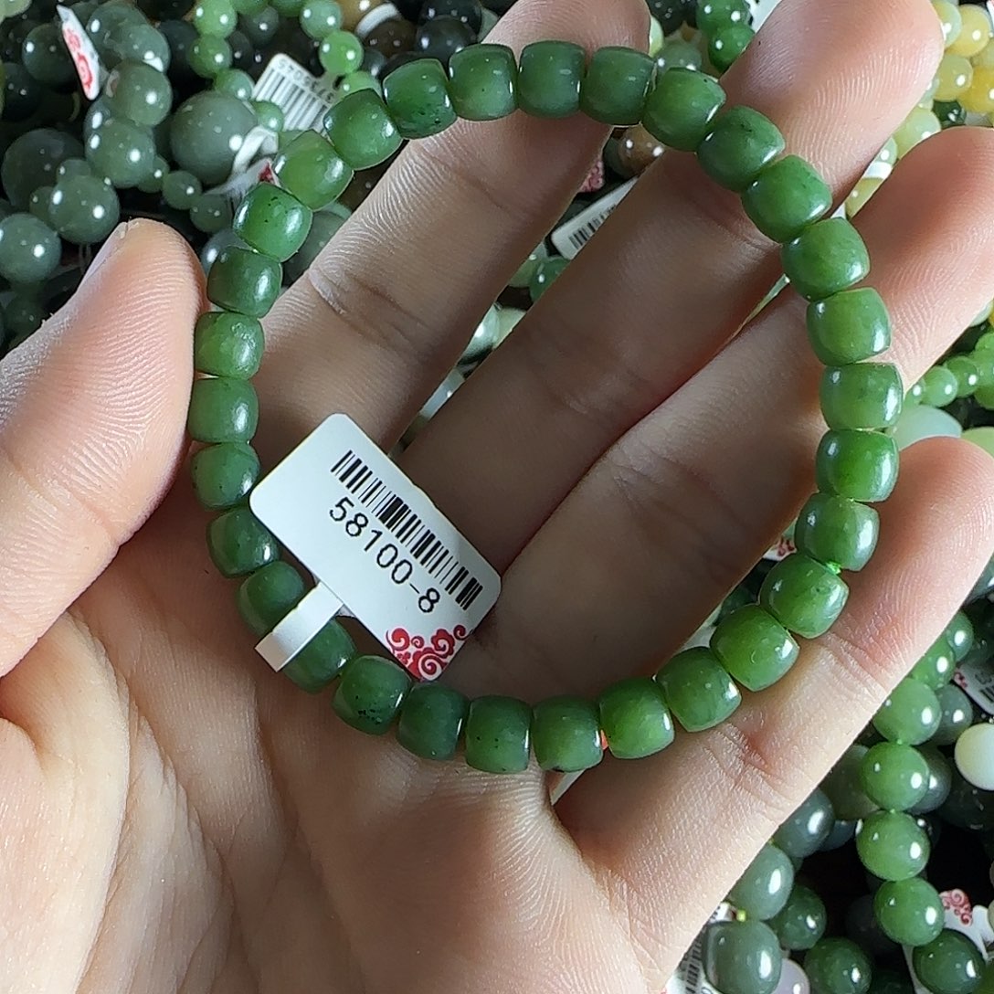 和田玉手链未镶嵌20