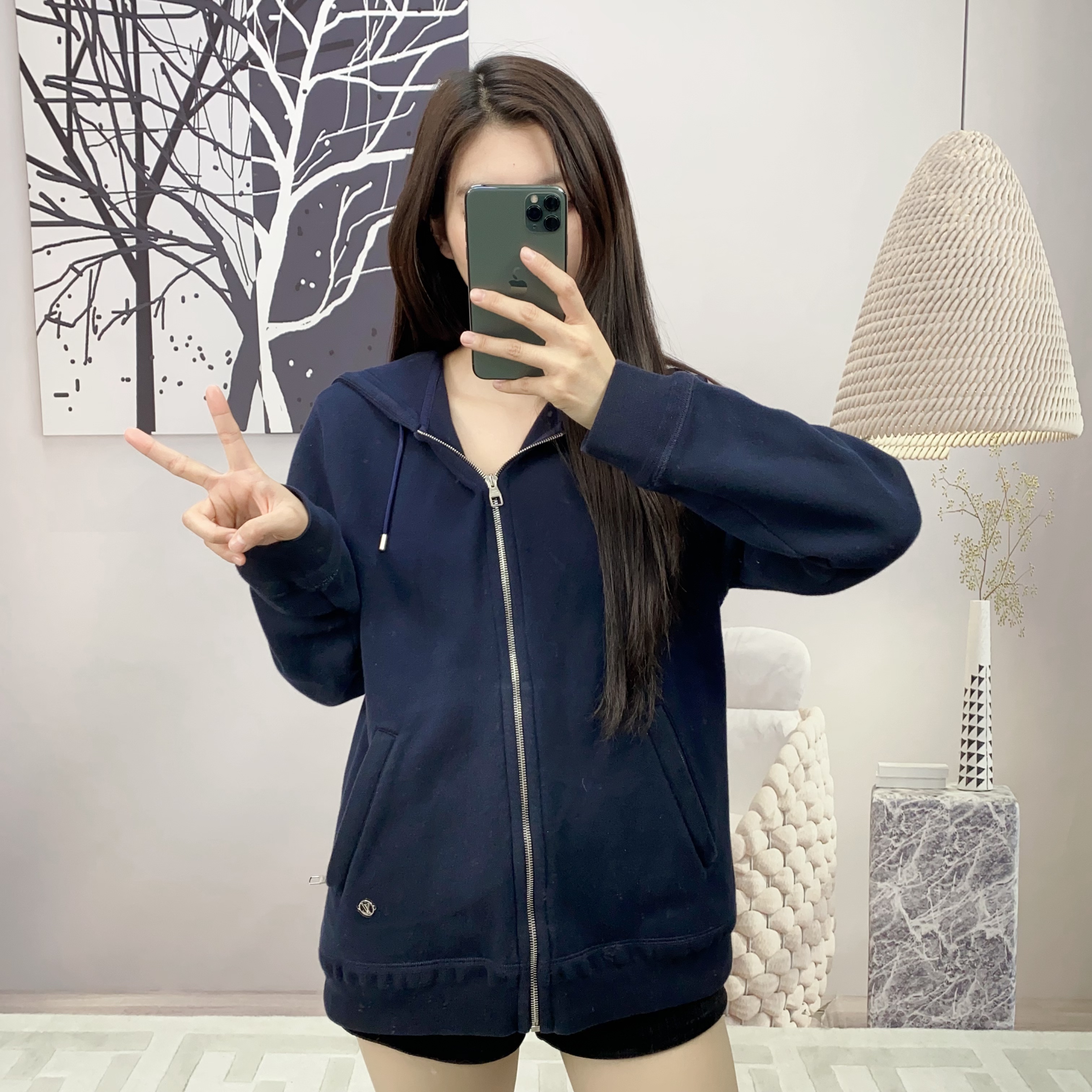 95新 LouisVuitton/路易威登 麦殿/外套黑色L码/250113ZMHZY07