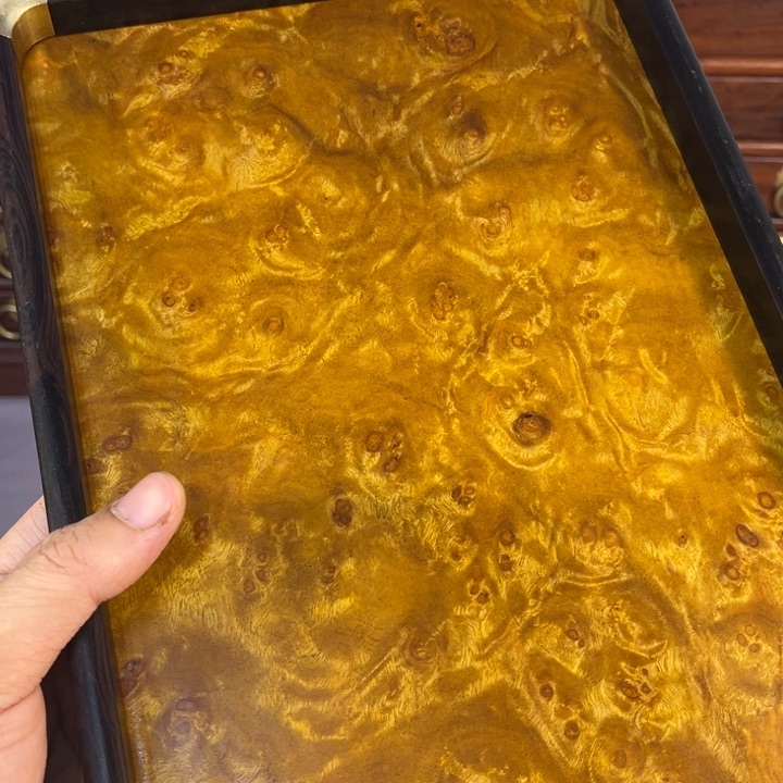 木黄金樟留疤独板托盘
