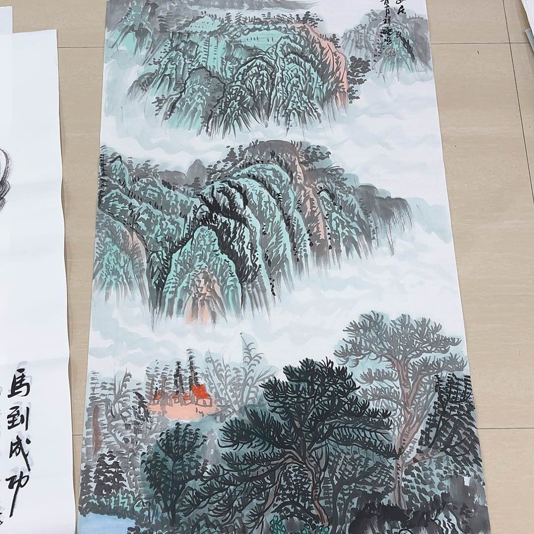国画国画作品展。国画作品^_^