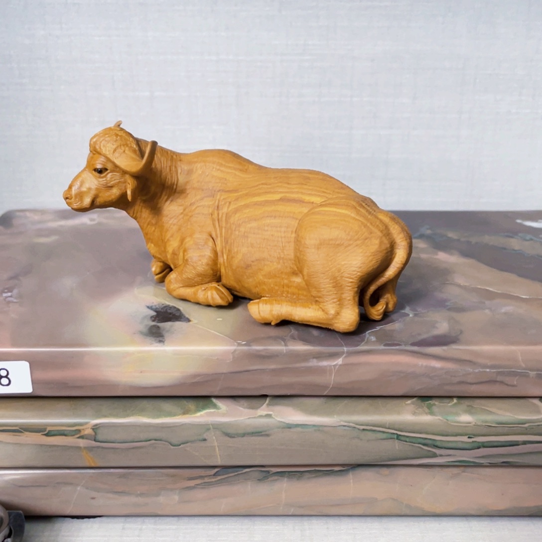 临****计牛手工制作雕刻原石雕刻