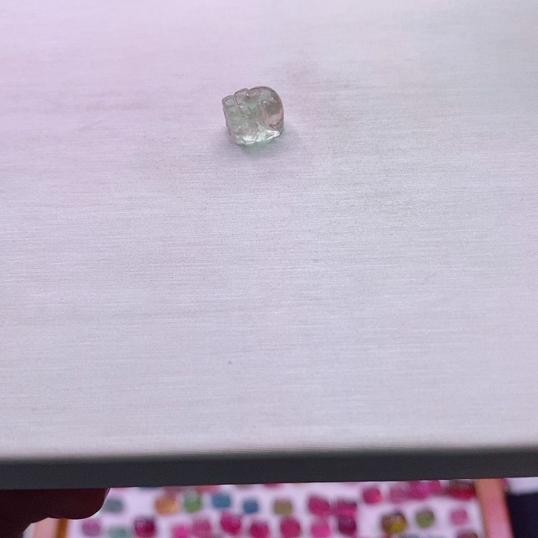 碧玺m未镶嵌碧玺单颗貔貅