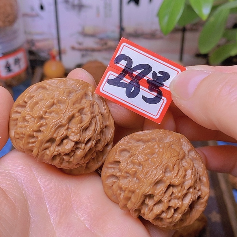 【闪购商品】文玩核桃把件全品宫灯42