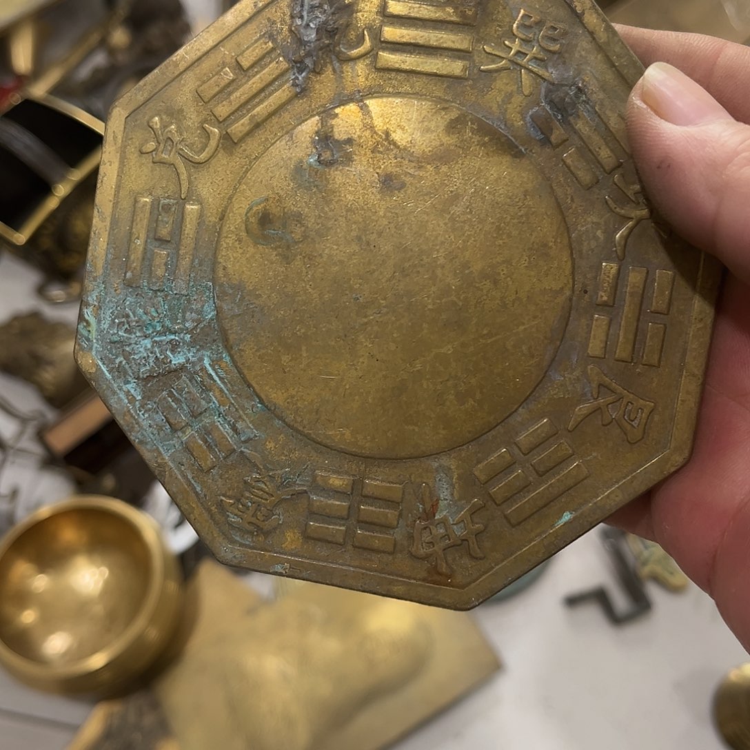缘***生闪电购铜摆件工艺品