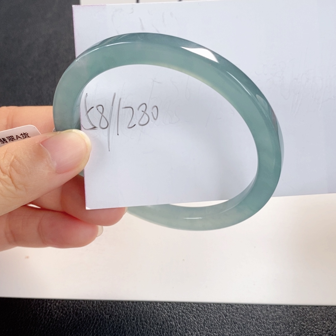 翡翠未镶嵌手镯天然翡翠