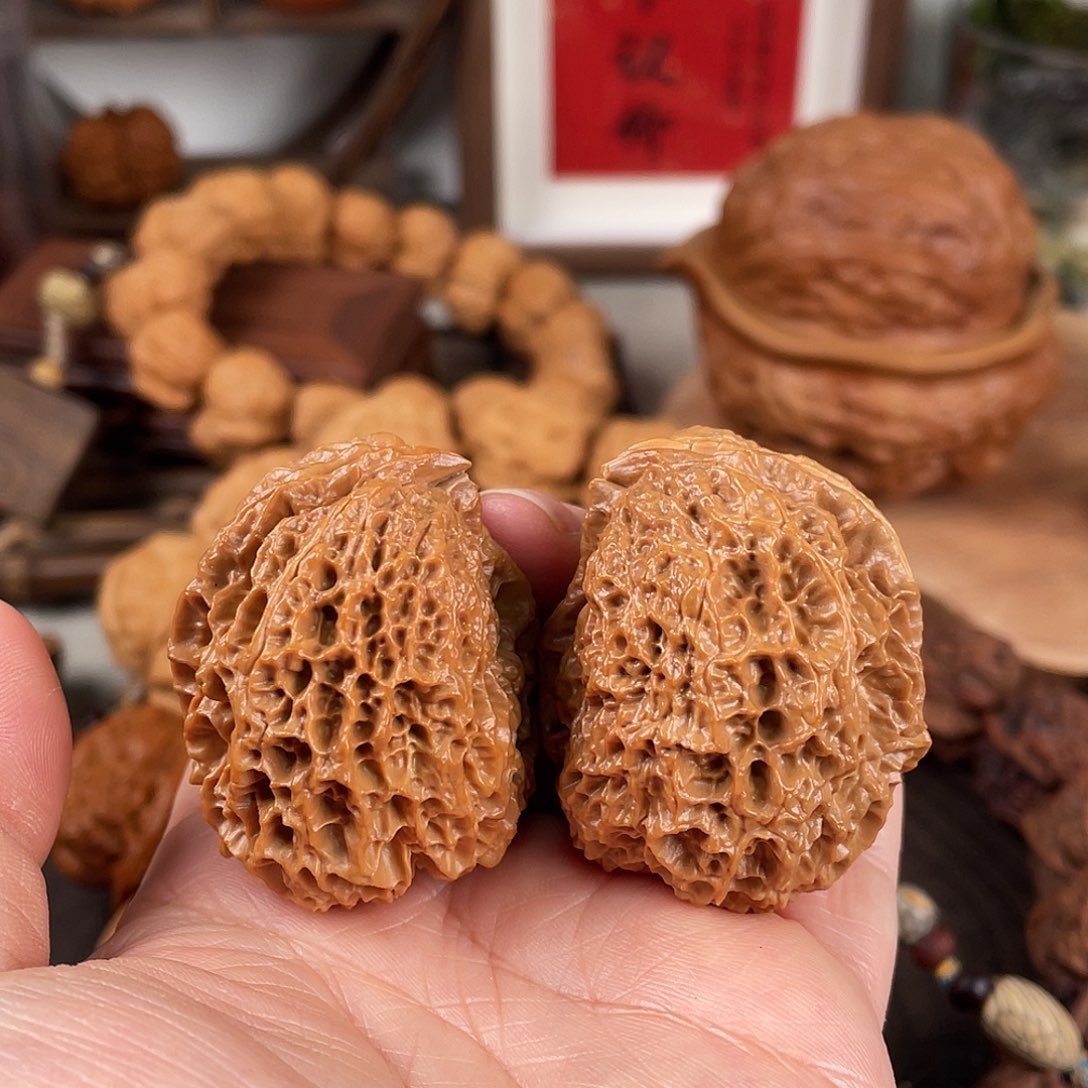 文玩核桃把件素**往青鸾43尺（微瑕）