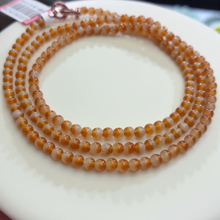 翡翠未镶嵌手链冰胶聚宝盆卡3.6