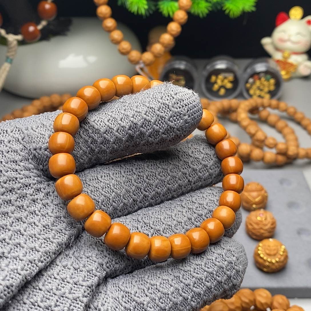 猴头核桃手串8.5老型 微微瑕 开波福利