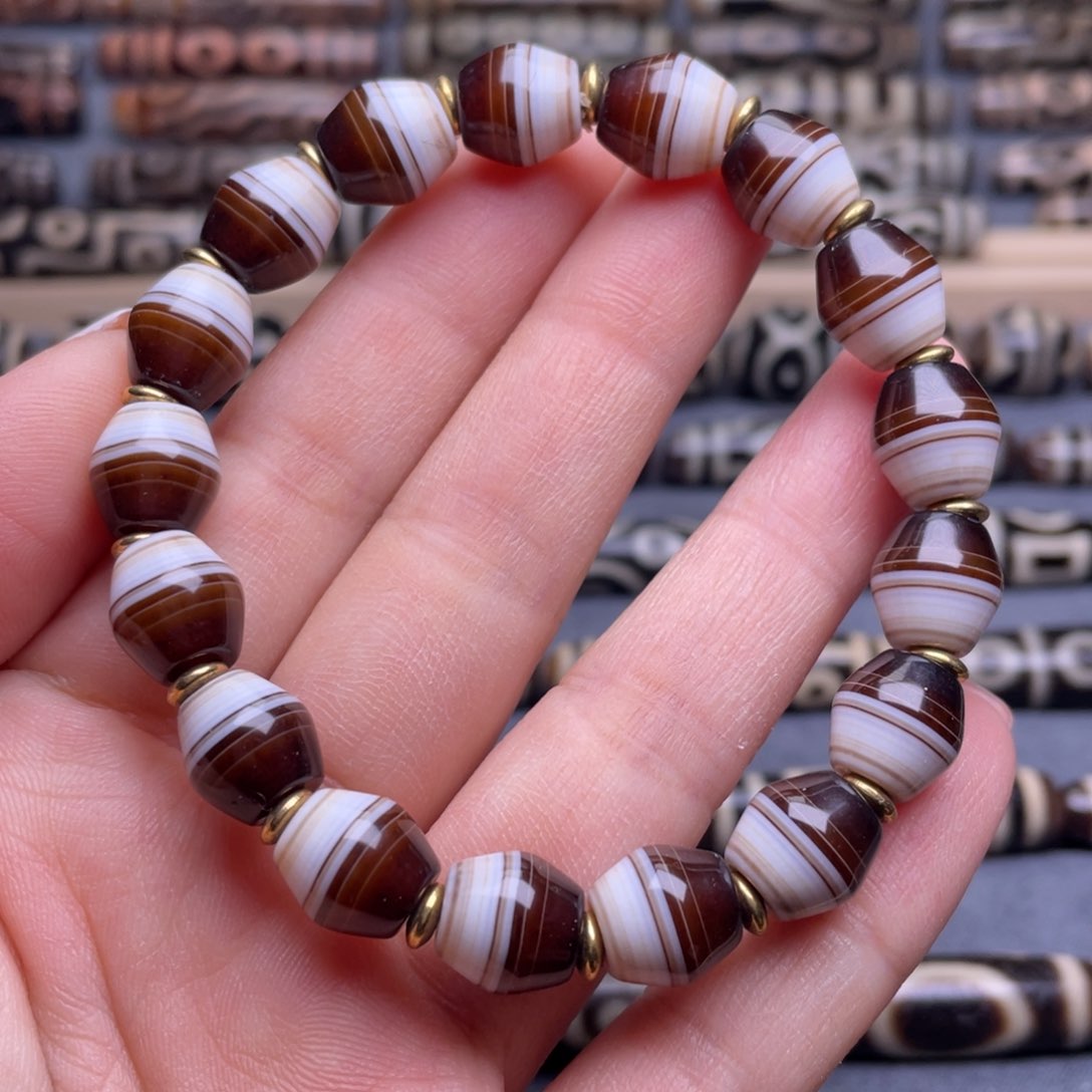 玛瑙/玉髓手链未镶嵌