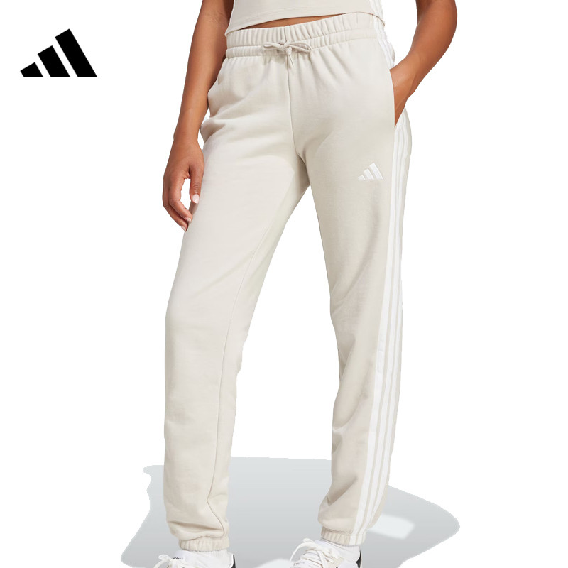 adidas阿迪达斯女子W 3S FT CF PT流光风针织长裤JE0049