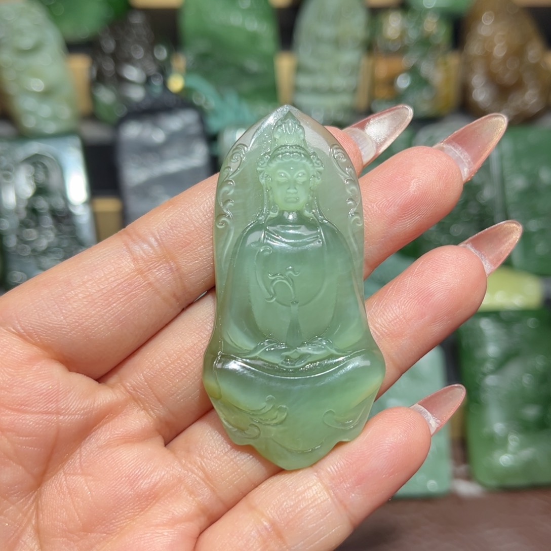 和田玉挂件未镶嵌