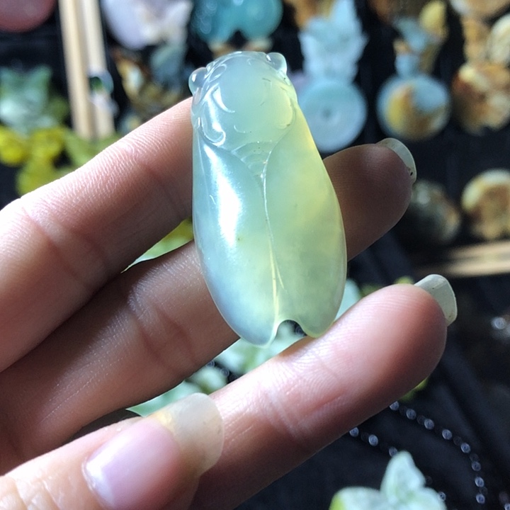 岫玉未镶嵌岫玉挂件