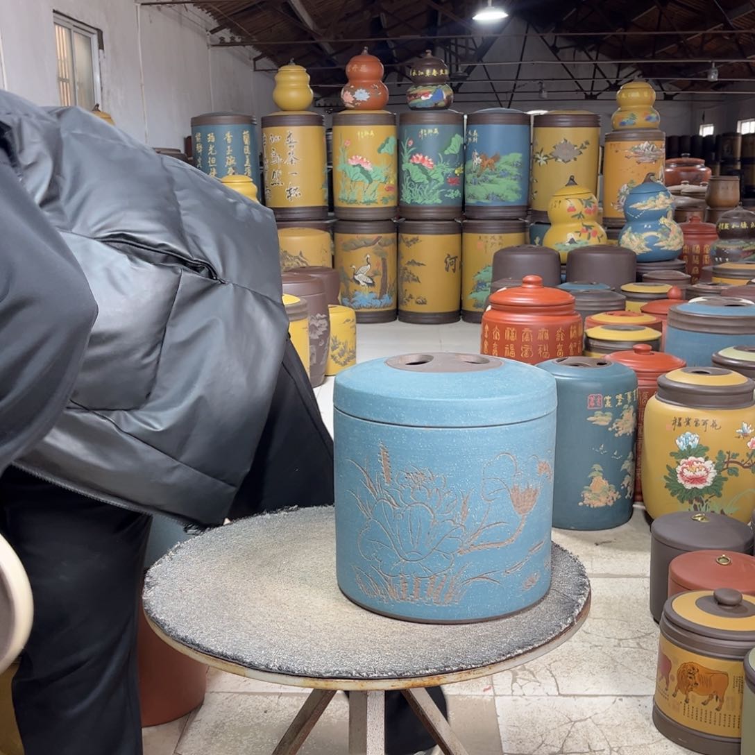 紫砂茶叶罐茶叶罐