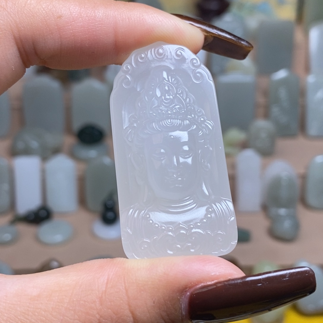 颈饰未镶嵌和田玉