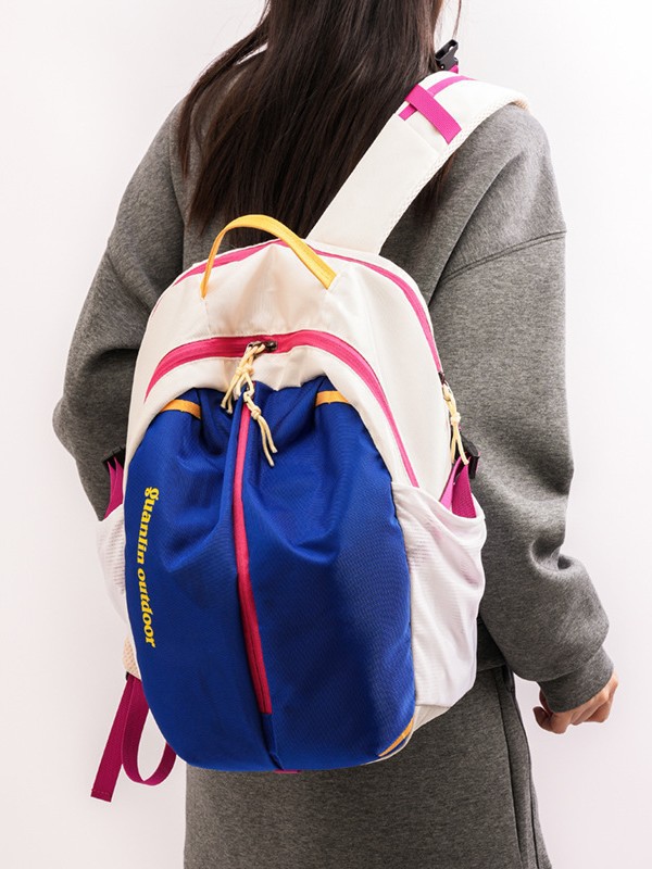 【买赠】户外新款登山休闲骑行旅行双肩背包男女电脑书包运动