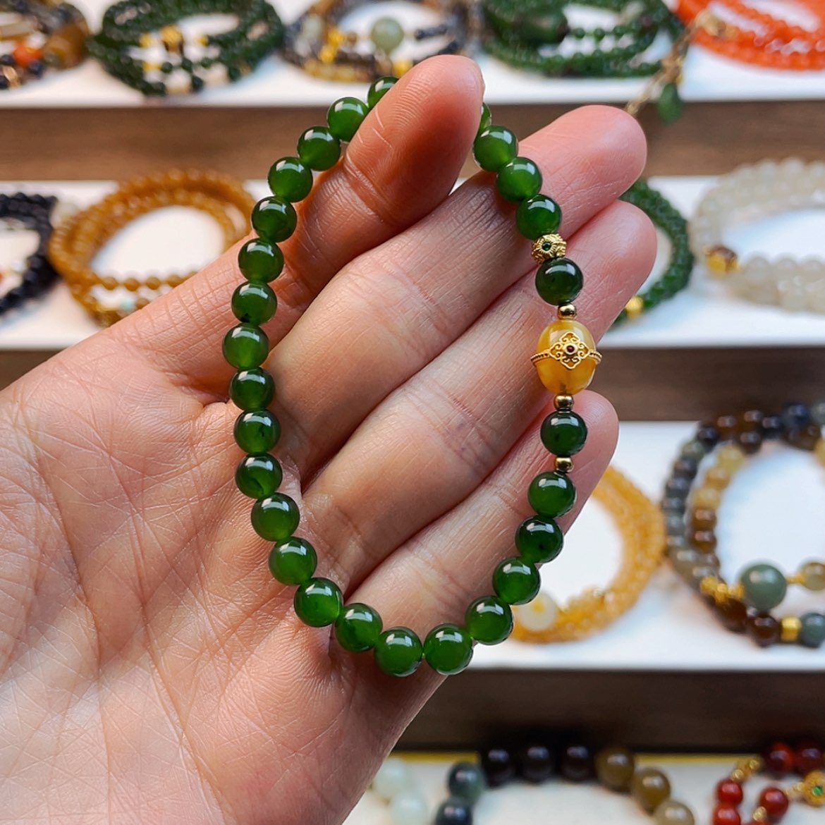 【闪购商品】和田玉手串未镶嵌