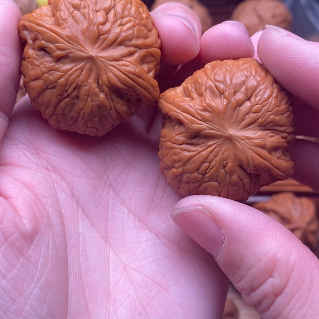 文玩核桃把件人**茶铁锤40