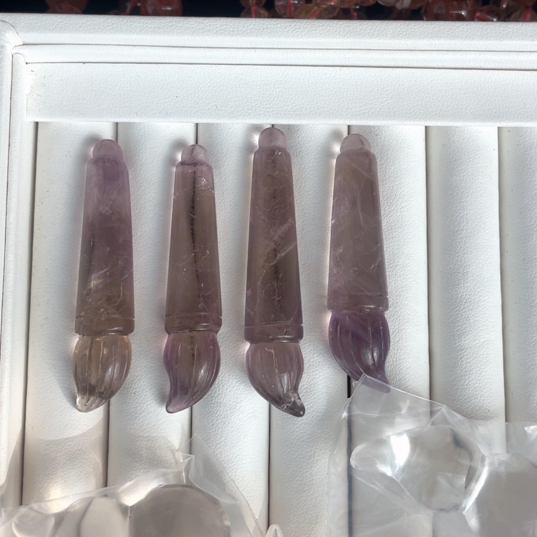 水晶手串未镶嵌紫水晶文昌笔一个多样性发其一
