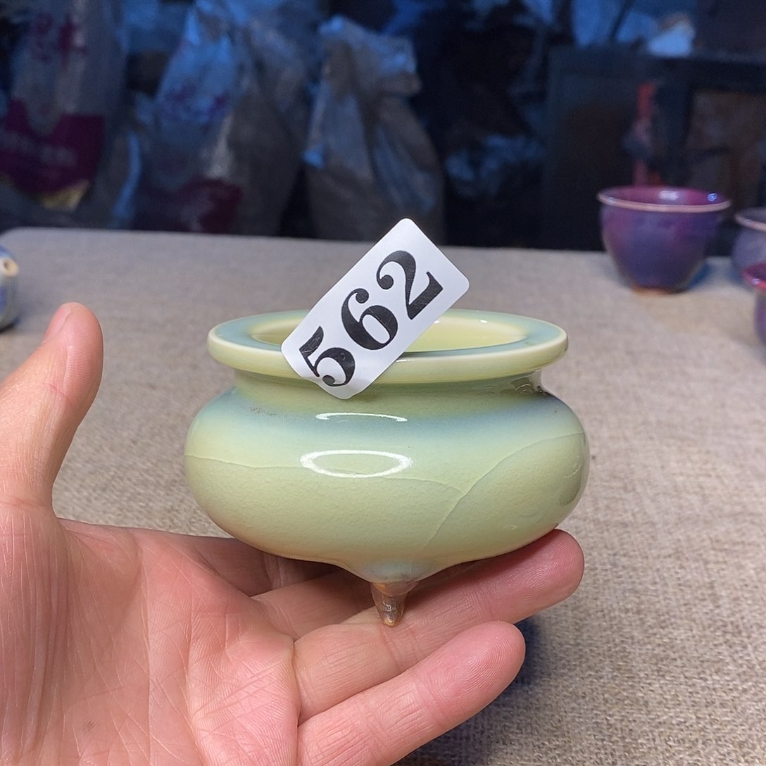 摆件用****5开窑大吉，神垕钧瓷