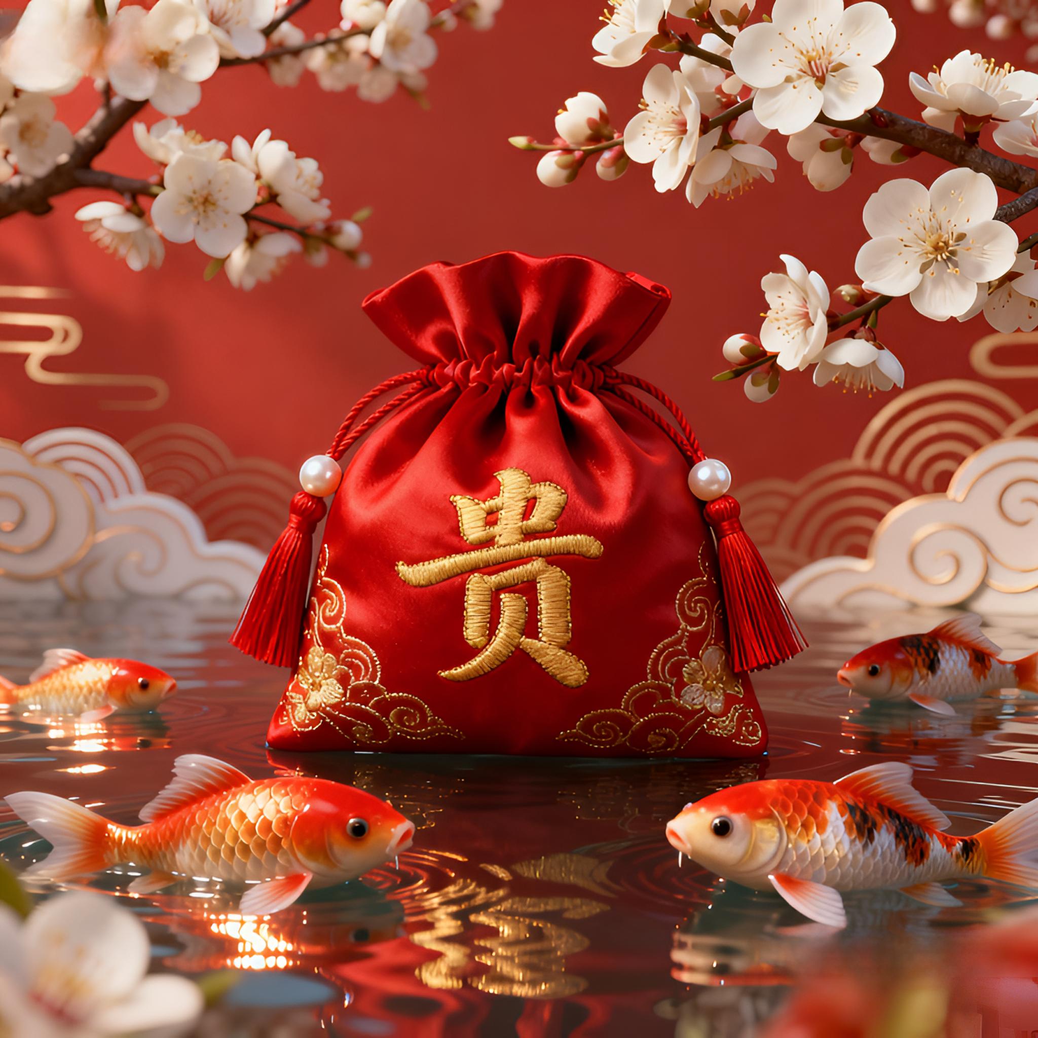 5号 贵人 帮忙 手绘卡 【老师手作】生肖挂饰福袋