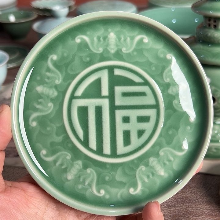 小米茶器龙泉青瓷