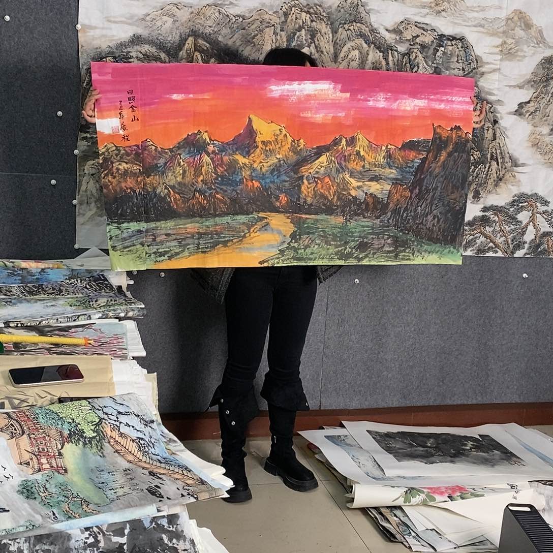 国画手写手绘国画作品44