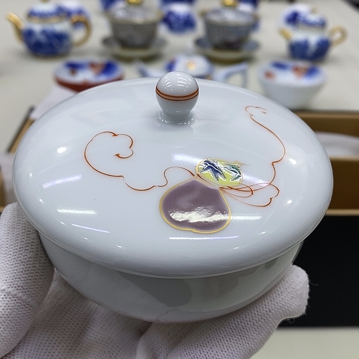 摆件口径深川瓷器