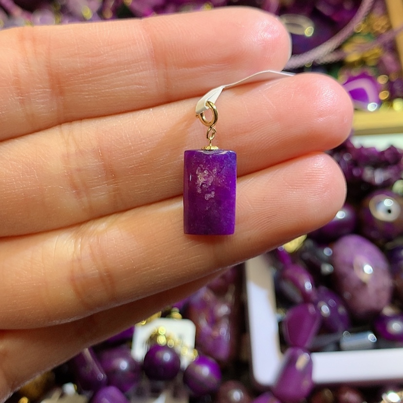 【闪购商品】苏纪石（舒俱来）吊坠18K金镶嵌