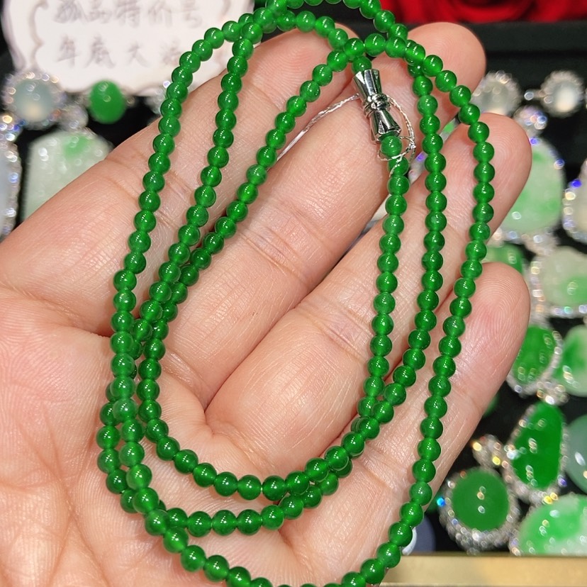 【闪购商品】颈饰未镶嵌翡翠天然翡翠