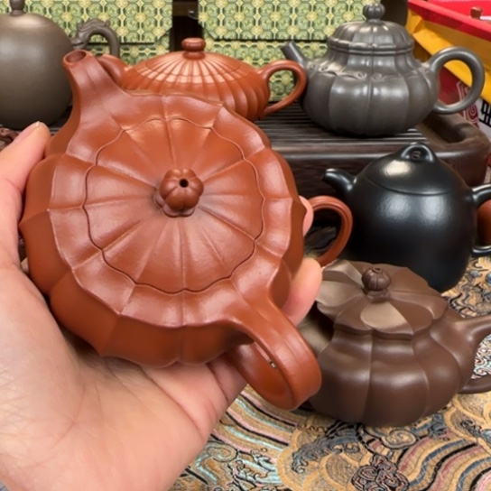 紫砂茶壶辉宜兴紫砂如愿