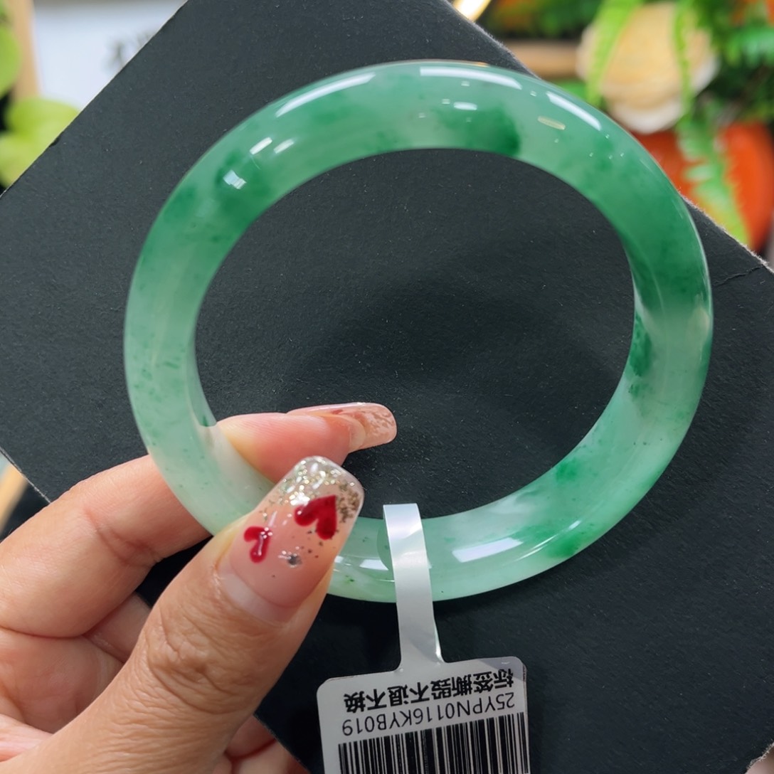 石英质玉手镯未镶嵌微*➕周周60.8