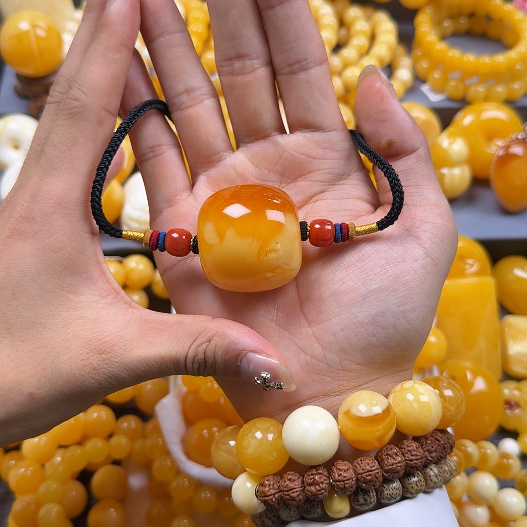 琥珀珠宝奇石未镶嵌墩子