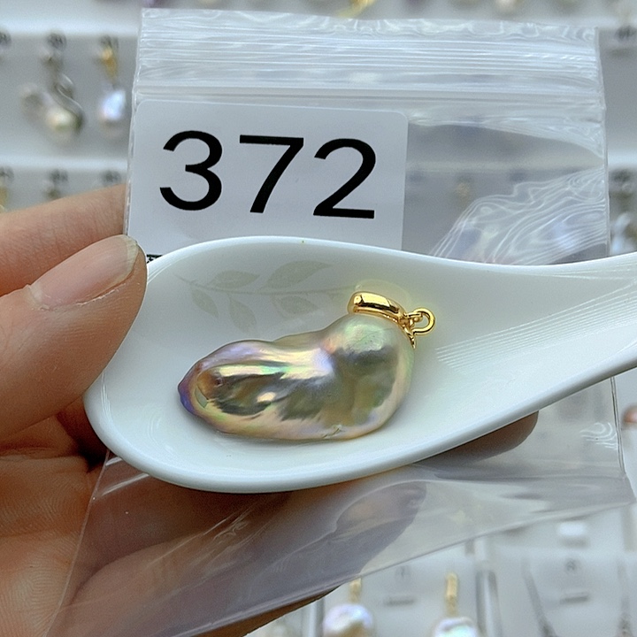 淡水珍珠颈饰银S925镶嵌