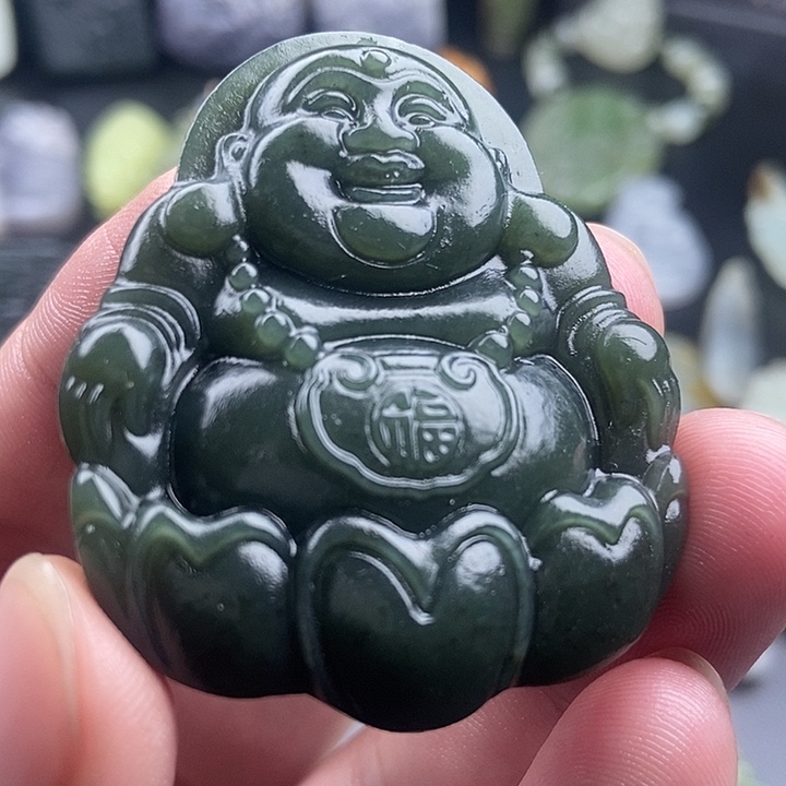 和田玉（糖玉）未镶嵌颈饰