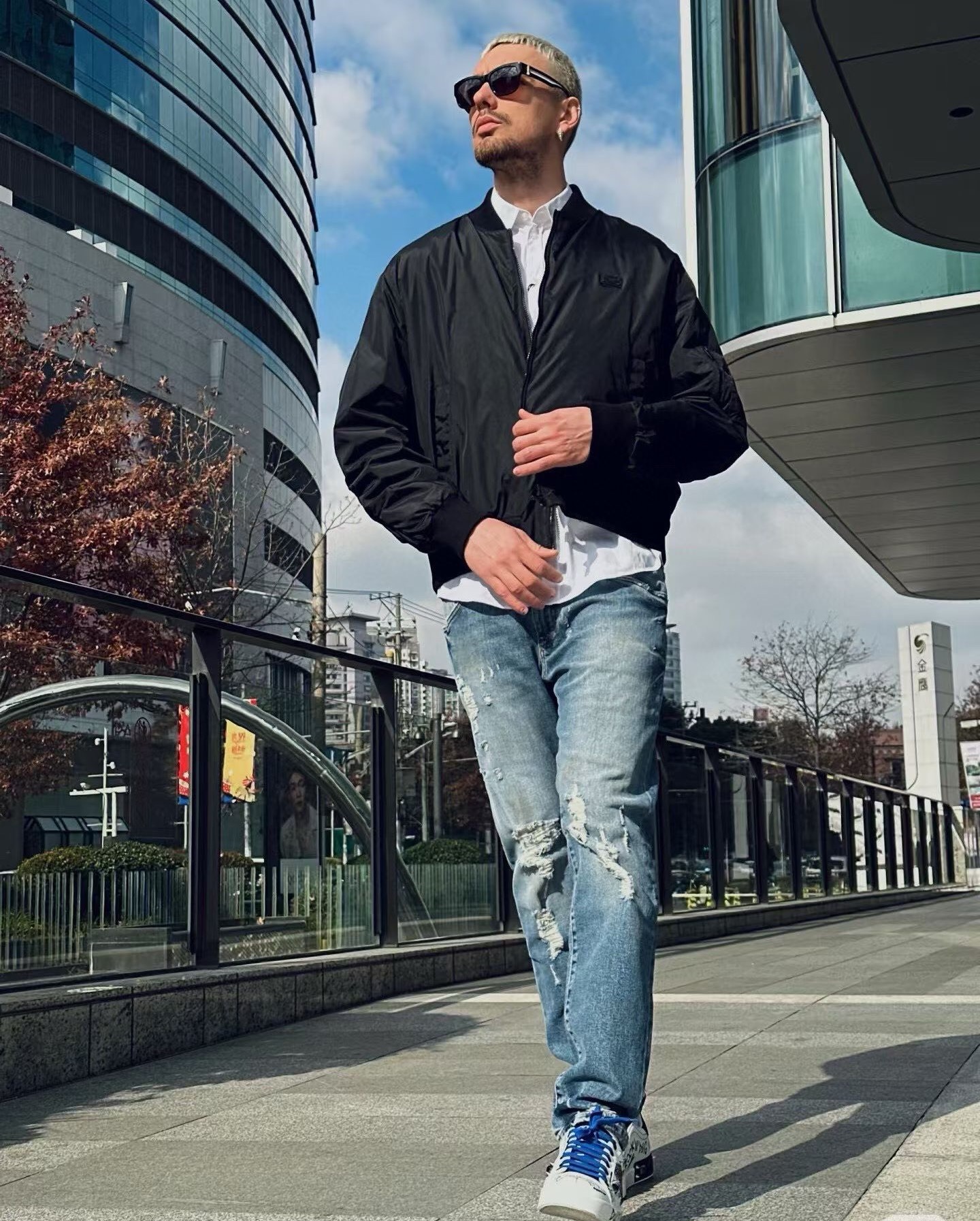 DR.GABBRALA妮妮家新款夹棉外套 拉链铁牌定制 经典棒球领设计 