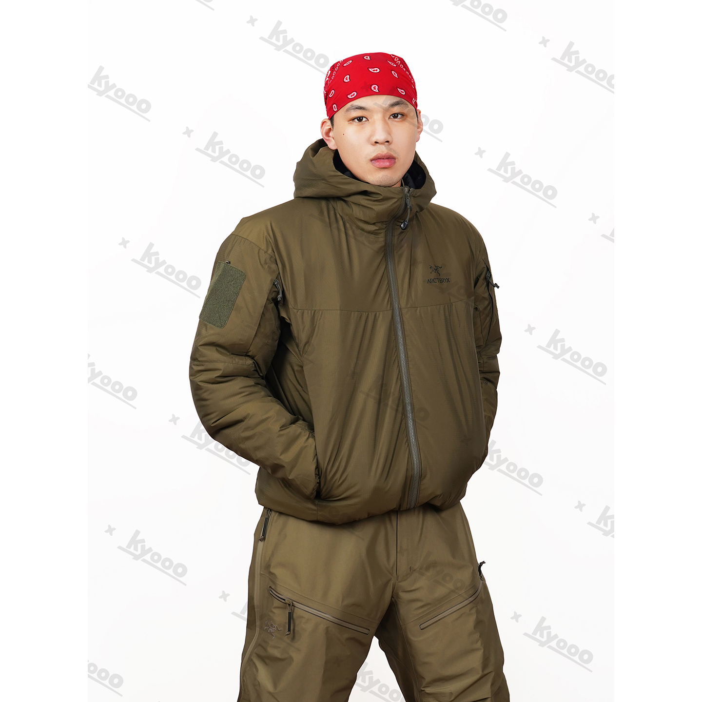 预售美国直发ArcteryxLeaf军鸟gen2.1coldwxlthoody棉服始祖鸟