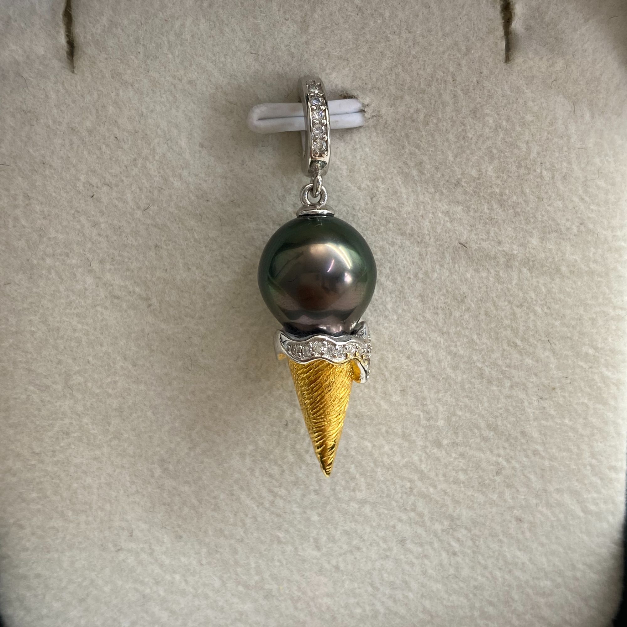 海水珍珠大溪地吊坠定制成品