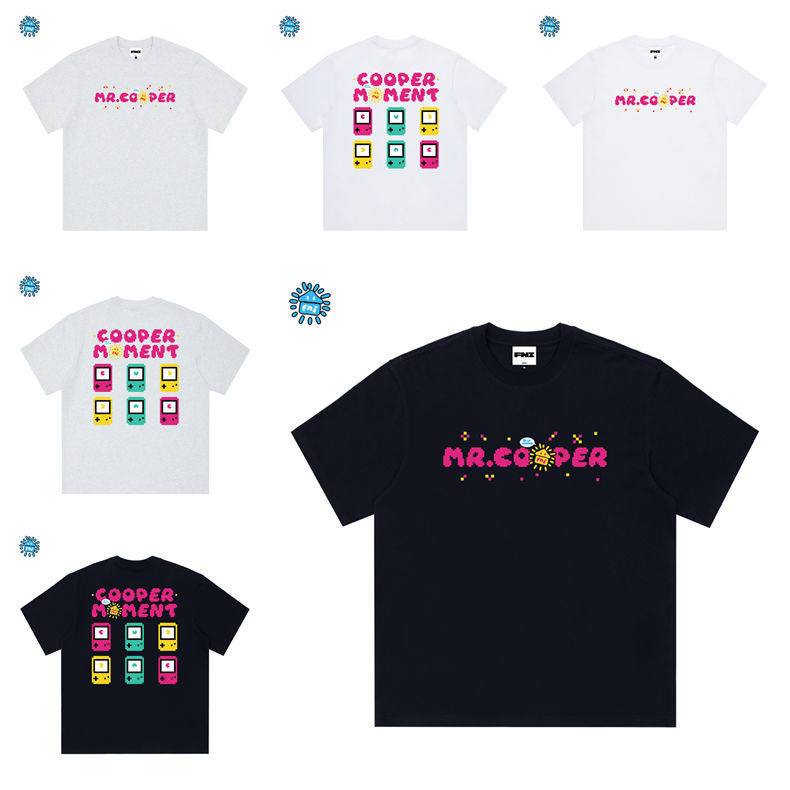 FNI Cooper AB面（cooper记忆）卡通趣味纯棉T恤