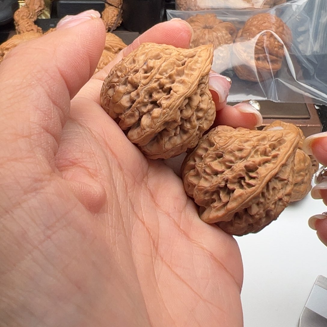 文玩核桃把件座佛33