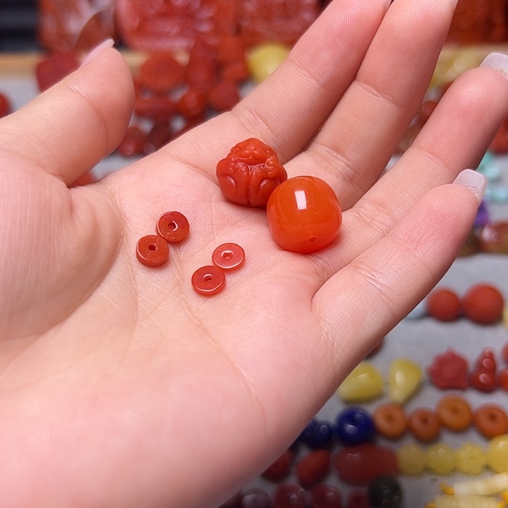 大***强南红玛瑙未镶嵌卡14