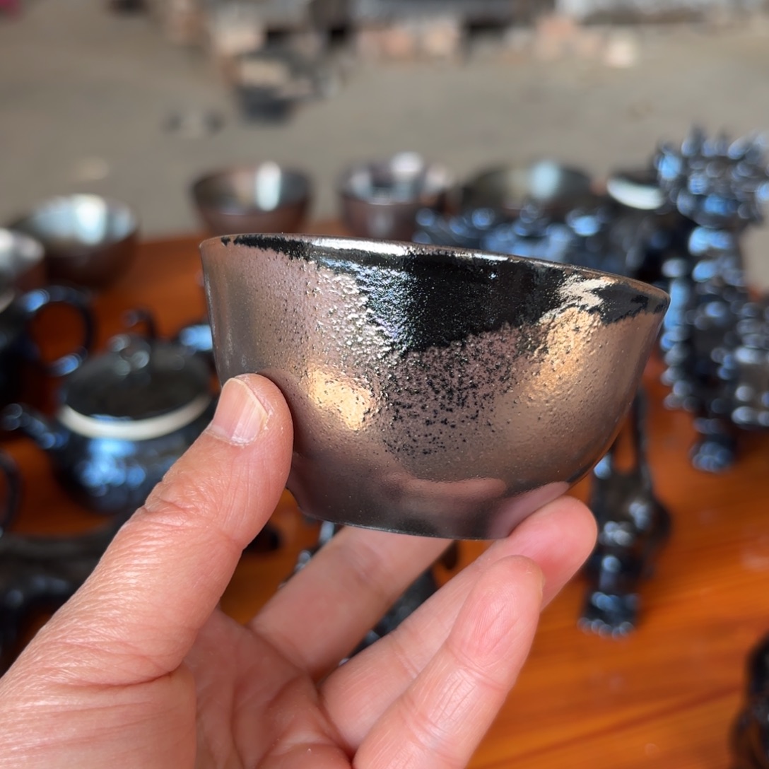 @***哥建水紫陶柴烧主人杯80cc