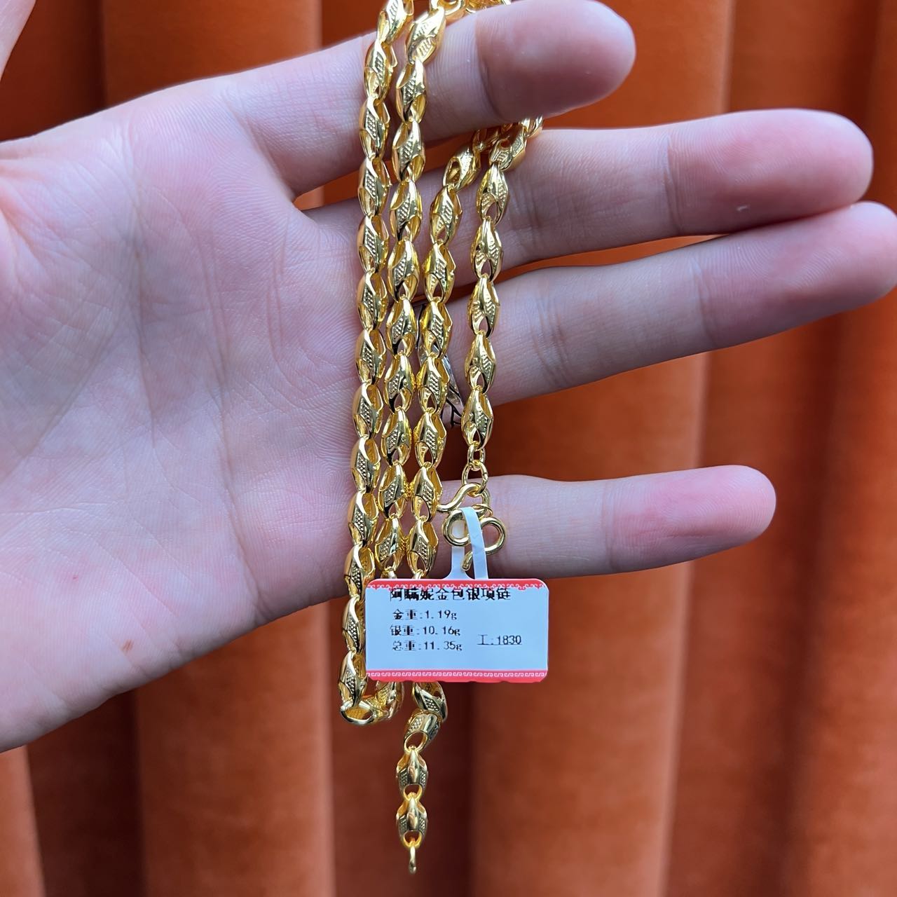 合金项链 爱敏首饰项链