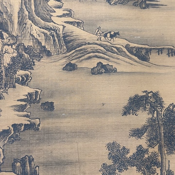 绘画风*山水作品，精品挂画