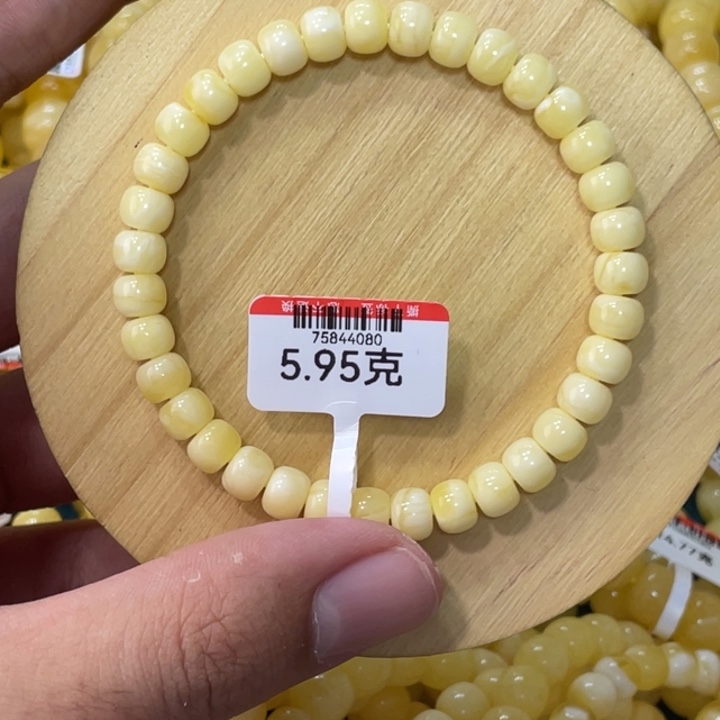 蜜蜡手链未镶嵌蜜蜡