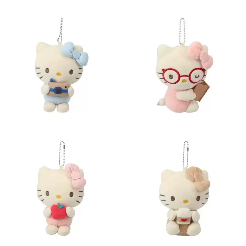 可爱kitty包包挂件avail联名挂件玩偶公仔毛绒玩偶KITTY玩偶