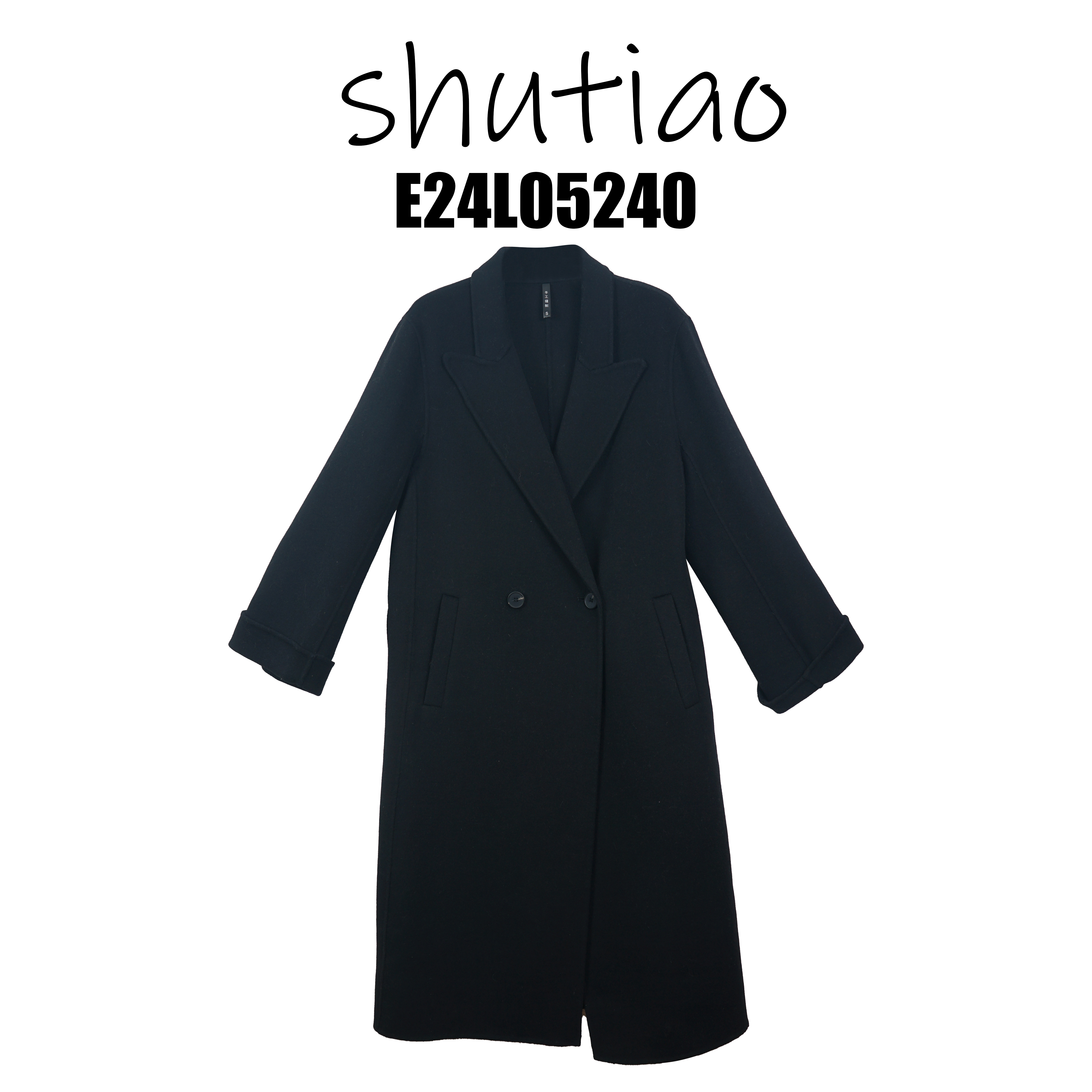 【SHUTIAO】2024秋冬：新款小众设计款外套E24L05240