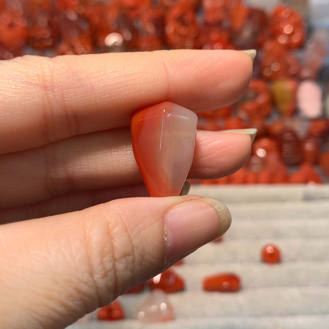 【闪购商品】未镶嵌三通南红玛瑙溜*球